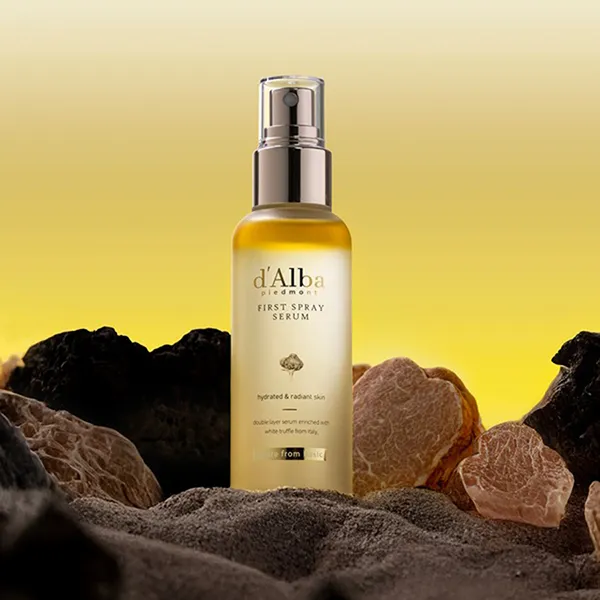 Xịt Khoáng Dưỡng Da Căng Bóng D'Alba White Truffle Vegan First Spray Serum 100ml
