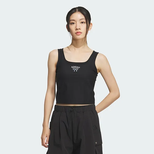 Áo Ba Lỗ Nữ Adidas Rib Slim Tank Top KE5797 Màu Đen Size M