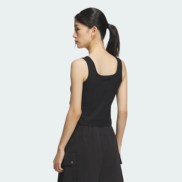 Áo Ba Lỗ Nữ Adidas Rib Slim Tank Top KE5797 Màu Đen Size M