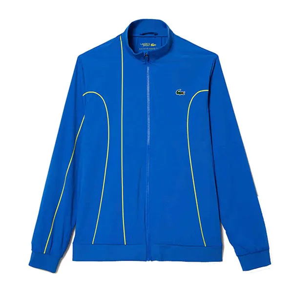 Áo Khoác Nam Lacoste Coats & Jackets Blue Men's Match Jacket BH9306 53N PTH Màu Xanh Blue Size 50