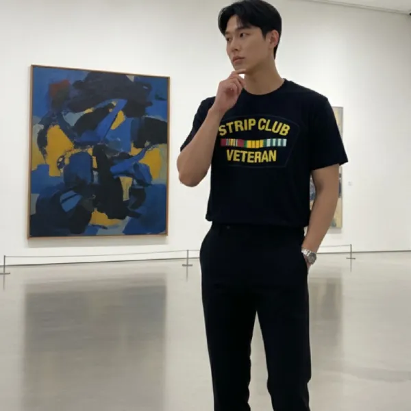 Áo Phông Nam Reason Clothing Black T-Shirt With Multiple Letters CSV-012 Màu Đen Size L