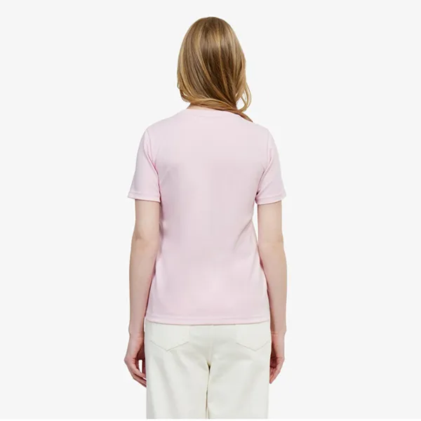 Áo Phông Nữ Lacoste Women's Basic T-Shirt TF791E A4H Màu Hồng Size 34