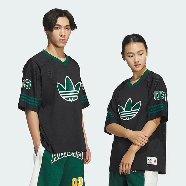 Áo Phông Unisex Adidas Originals Retro Street Basketball T-Shirt JC6803 Màu Đen Size XS