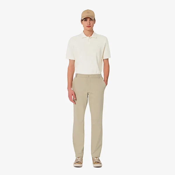 Áo Polo Len Nam Lacoste Golf Texture Sweater AH011E - 02S Màu Trắng Size 5