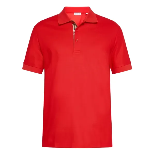 Áo Polo Nam Burberry Polo Shirt Hartford 81131791 Màu Đỏ Size S