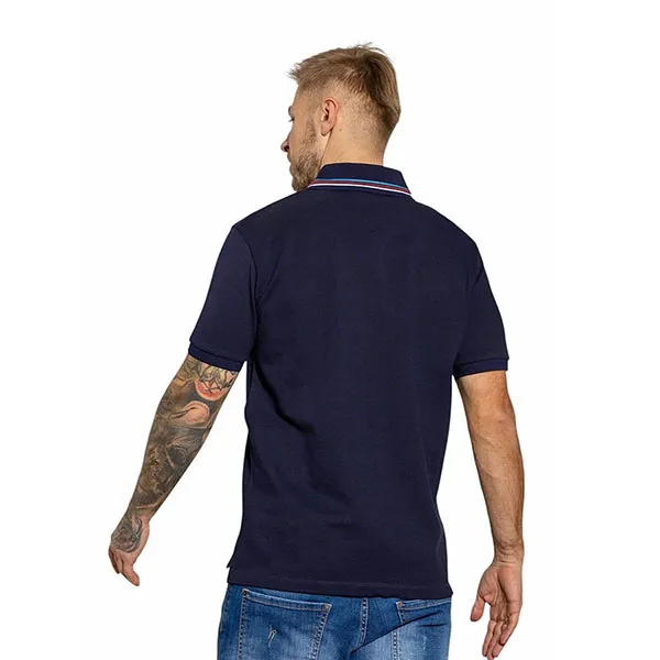 Áo Polo Nam Gucci Shirt Màu Xanh Navy Size S