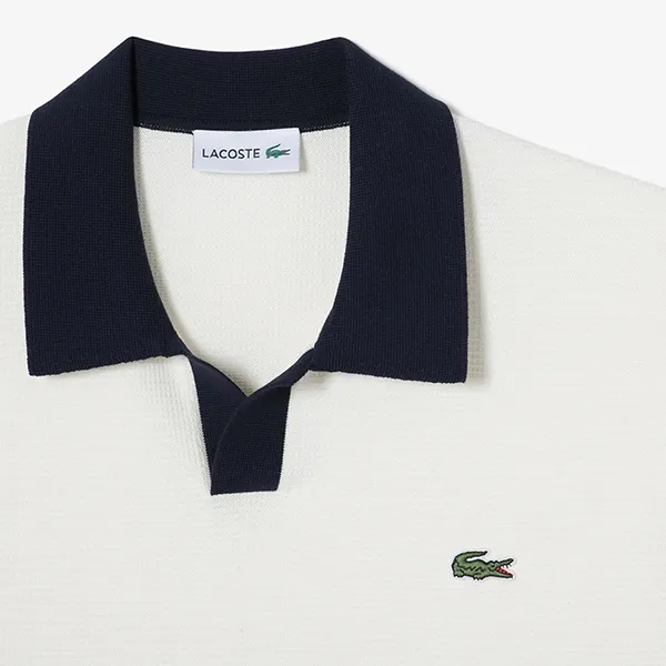 Áo Polo Nam Lacoste Men's PH843E 70V Màu Trắng Size 3