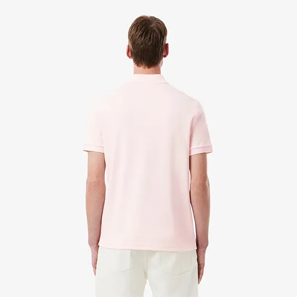Áo Polo Nam Lacoste Regular Fit Pima Cotton Polo DH5922 51 T03 Light Pink Màu Hồng Nhạt Size 3