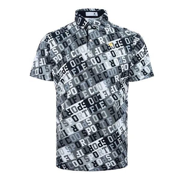 Áo Polo Nam Le Coq Sportif LG6SHST1MV-BK00 Màu Đen Size M