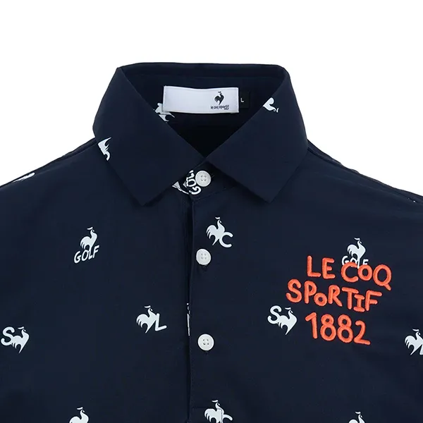 Áo Polo Nam Le Coq Sportif LG6SHST3MV-NV00 Màu Xanh Navy Size M