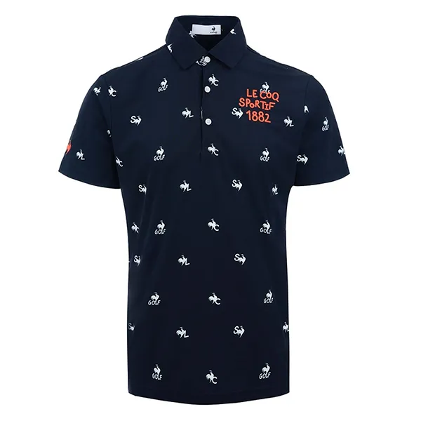 Áo Polo Nam Le Coq Sportif LG6SHST3MV-NV00 Màu Xanh Navy Size M