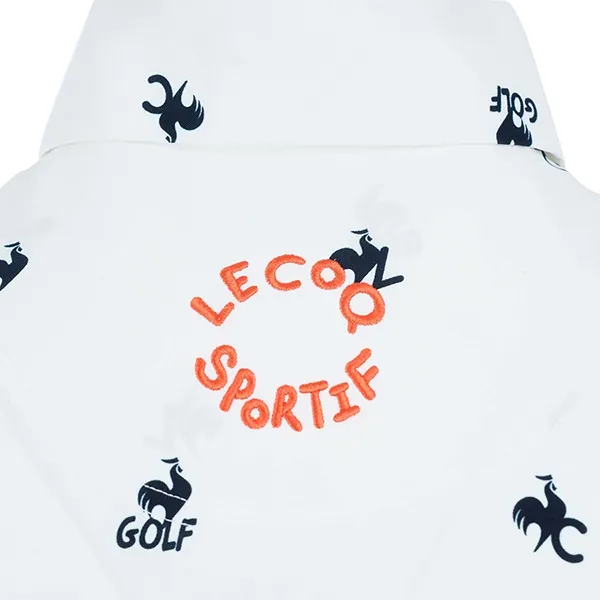Áo Polo Nam Le Coq Sportif LG6SHST3MV-WH00 Màu Trắng Size M