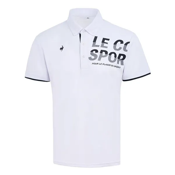 Áo Polo Nam Le Coq Sportif LT5SHS01MV-WH00 Màu Trắng Size S