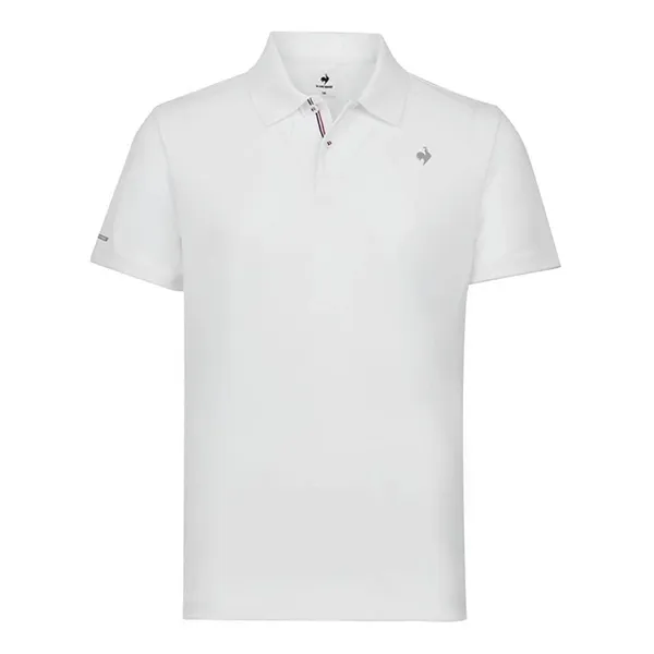 Áo Polo Nam Le Coq Sportif QR123ETS31-OWT0 Màu Trắng Size 100