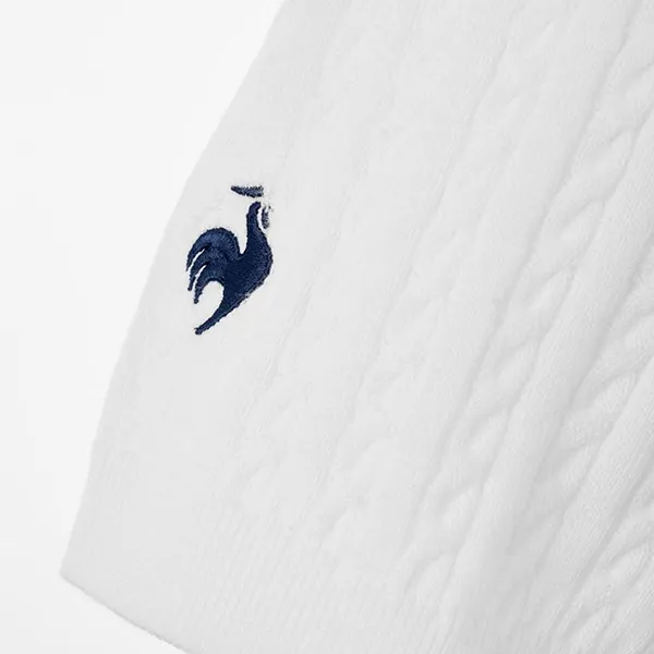 Áo Polo Nữ Le Coq Sportif L262WCNROS03-A04 Màu Trắng Size XS
