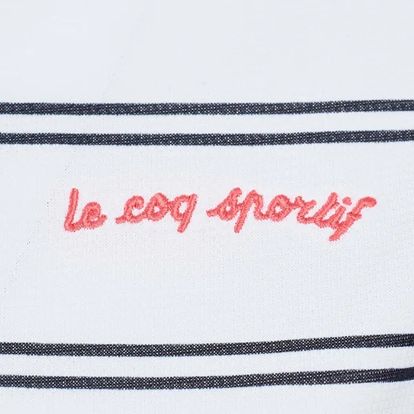 Áo Polo Nữ Le Coq Sportif LG6SHS00LV-WH00 Màu Trắng Size S