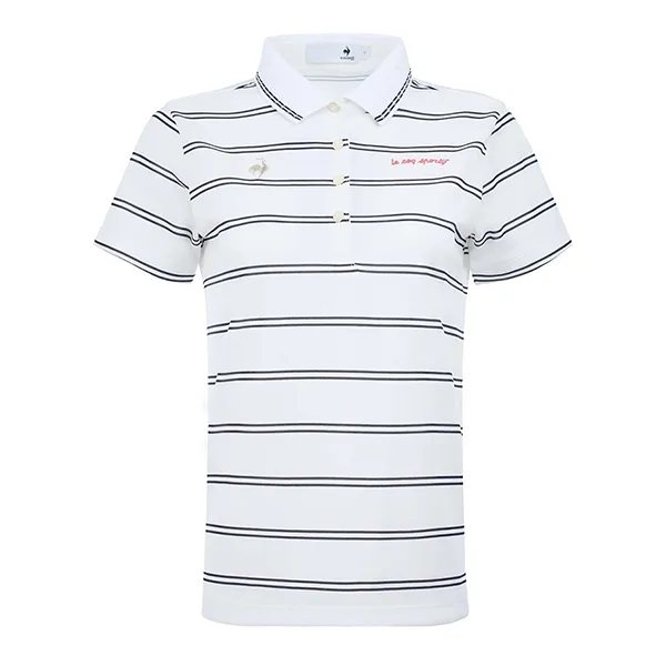 Áo Polo Nữ Le Coq Sportif LG6SHS00LV-WH00 Màu Trắng Size S