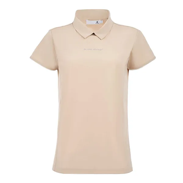Áo Polo Nữ Le Coq Sportif LG6SHS52LV-BG00 Màu Be Size M