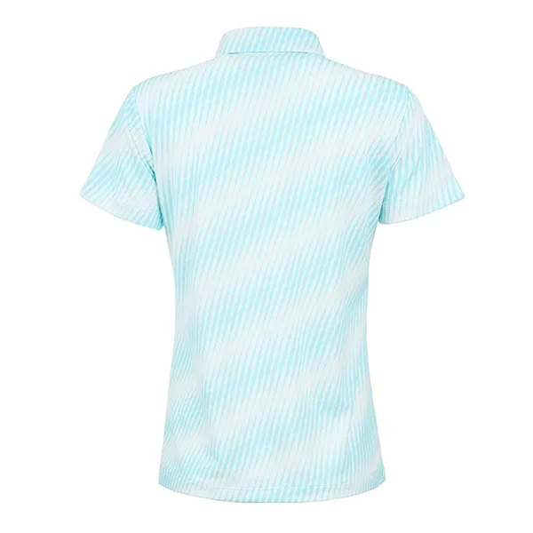 Áo Polo Nữ Le Coq Sportif LG6SHST1LV-SA00 Màu Trắng Phối Xanh Size S