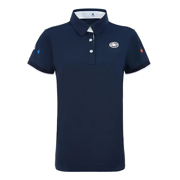 Áo Polo Nữ Le Coq Sportif LG6SHST2LV-NV00 Màu Xanh Navy Size S