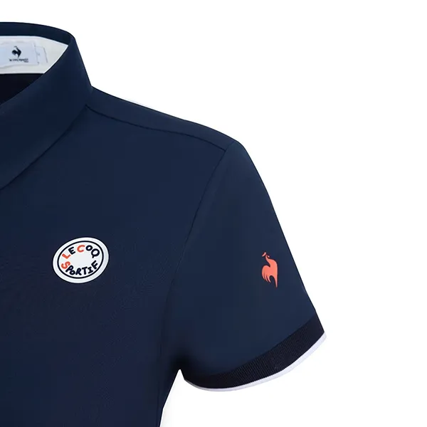 Áo Polo Nữ Le Coq Sportif LG6SHST2LV-NV00 Màu Xanh Navy Size S