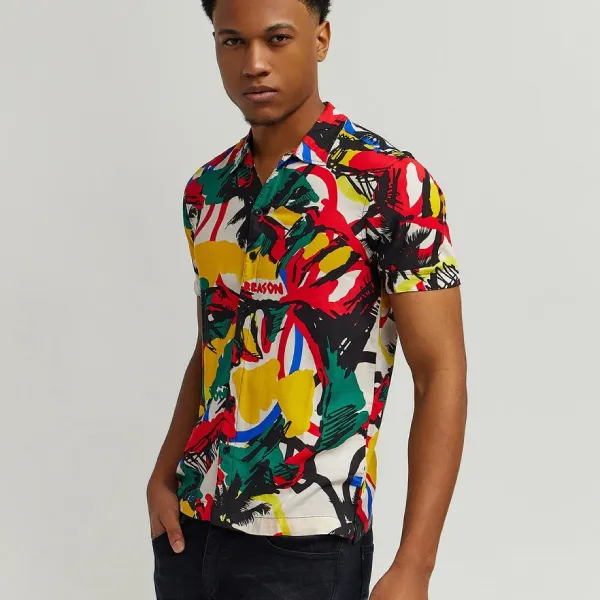 Áo Sơ Mi Nam Reason Clothing Multi VS1-09 Phối Màu Size M