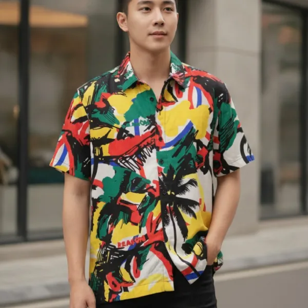 Áo Sơ Mi Nam Reason Clothing Multi VS1-09 Phối Màu Size M