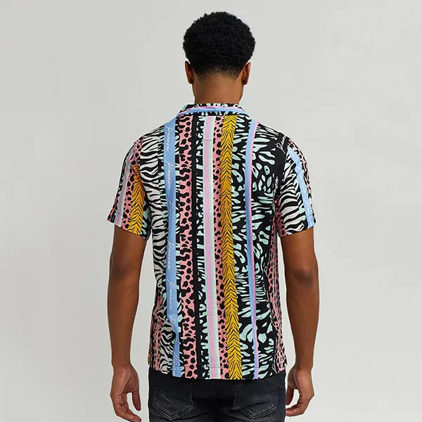 Áo Sơ Mi Nam Reason Jungle Fever Shirt VS1-03 Phối Màu Size XL