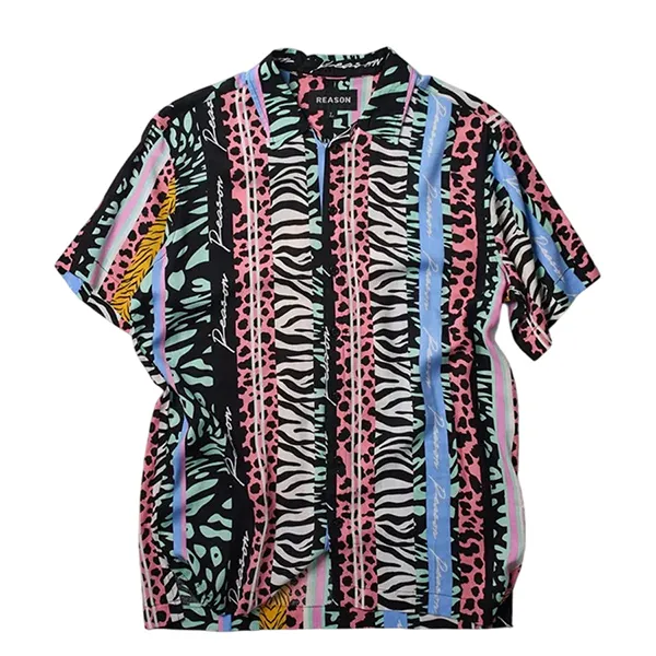 Áo Sơ Mi Nam Reason Jungle Fever Shirt VS1-03 Phối Màu Size XL