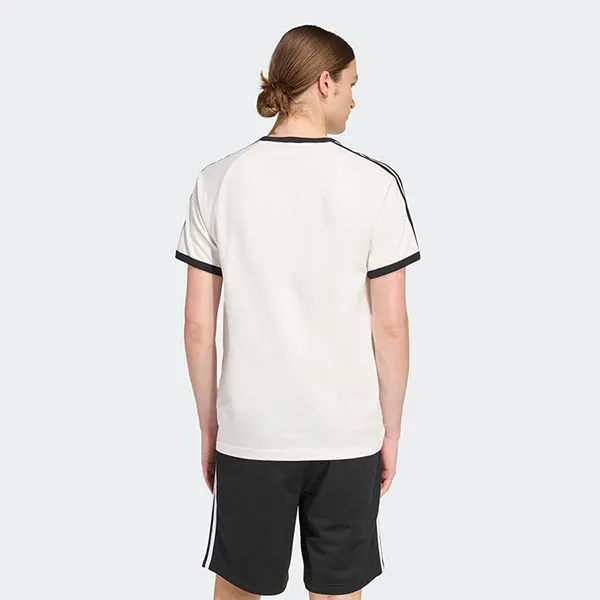 Áo Thun Nam Adidas 3-Stripes T-Shirt White KE3537 Màu Trắng Đen Size S