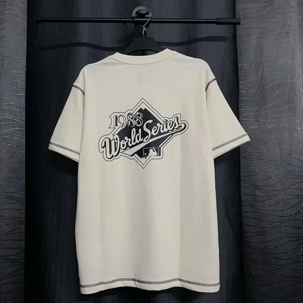 Áo Thun New Era World Series Los Angeles Dodgers T-Shirt White 14187467 Màu Trắng Size L