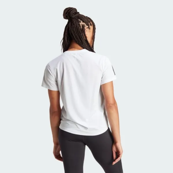 Áo Thun Nữ Adidas Own the Run T-Shirt White IK7442 Tshirt Màu Trắng Size S