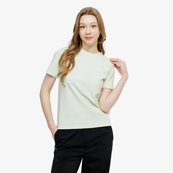 Áo Thun Nữ Lacoste Basic T-Shirt Green TF791E-56G BIC Màu Xanh Green Size 34