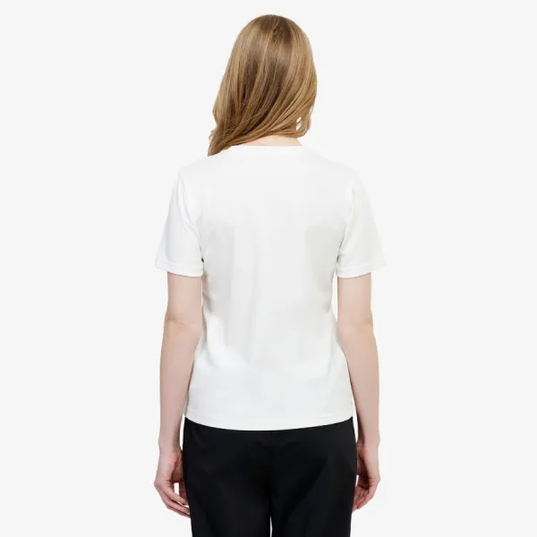 Áo Thun Nữ Lacoste Short-Sleeve T-Shirt TF791E 70V Màu Trắng Size 34