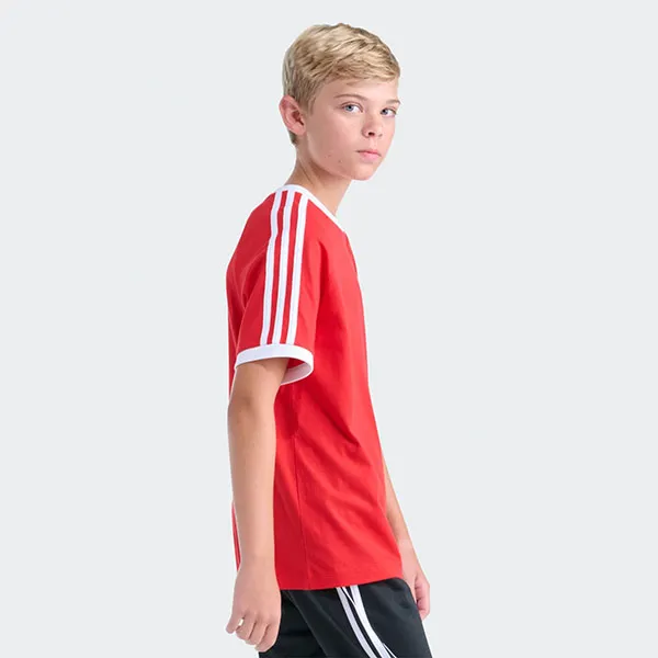 Áo Thun Trẻ Em Adidas 3S Ringer Tee OG KK7115 Màu Đỏ Size L