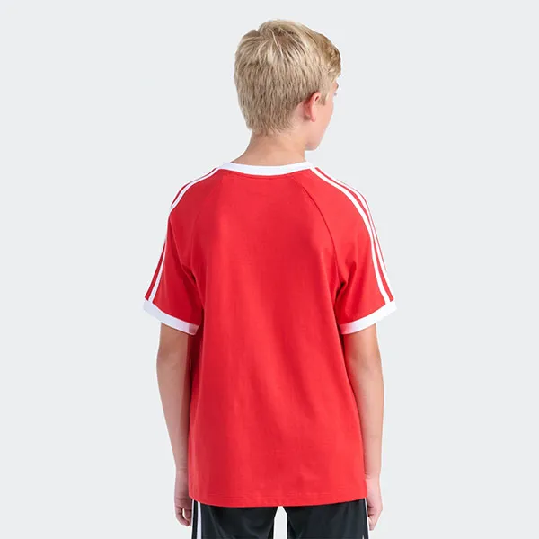 Áo Thun Trẻ Em Adidas 3S Ringer Tee OG KK7115 Màu Đỏ Size L