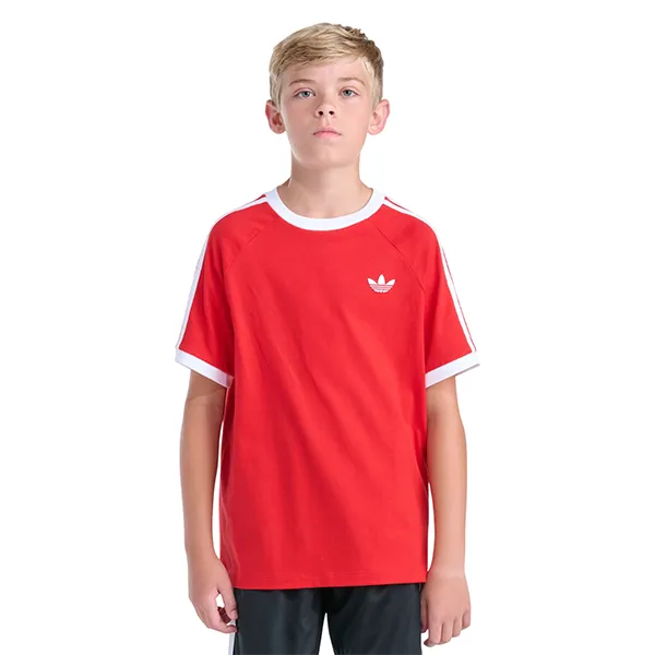Áo Thun Trẻ Em Adidas 3S Ringer Tee OG KK7115 Màu Đỏ Size L