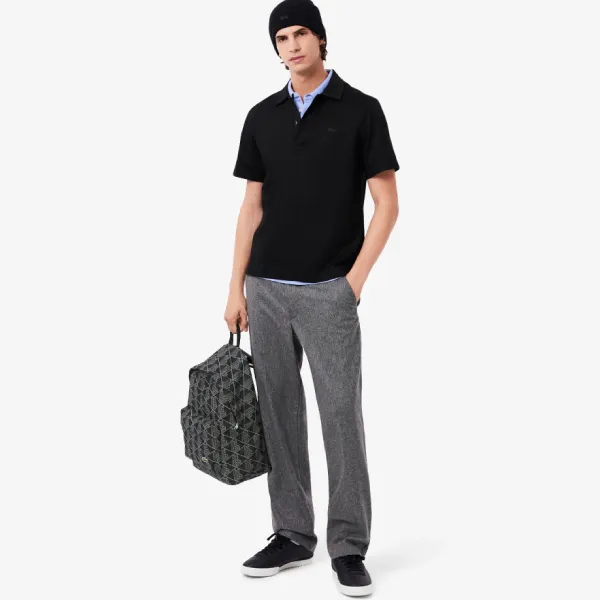 Balo Lacoste Neocroc Motif Backpack NU4871NZ R33 Màu Đen