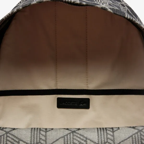 Balo Lacoste Neocroc Motif Backpack NU4871NZ R33 Màu Đen
