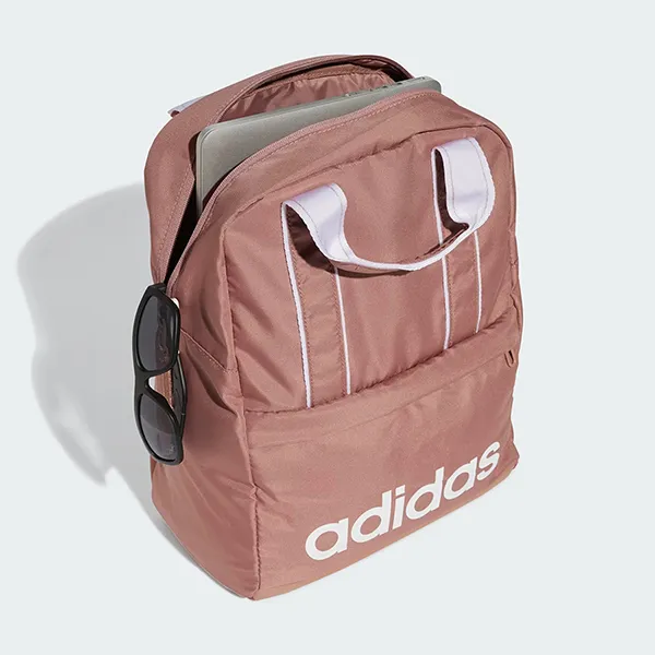 Balo Nữ Adidas Linear Essentials Backpack JD2270 Màu Hồng Đất