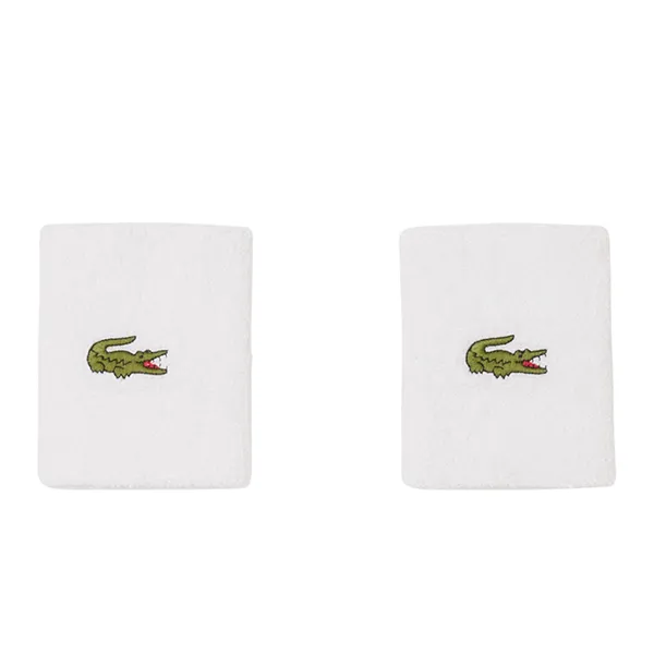 Băng Đeo Cổ Tay Lacoste Sport Stretch Cotton Wristband RL9272-001 Màu Trắng