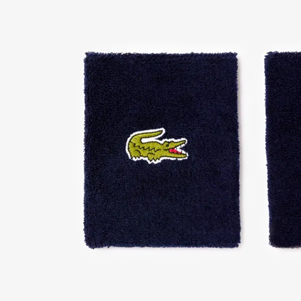 Băng Đeo Cổ Tay Lacoste Sport Stretch Cotton Wristband RL9272-166 Màu Xanh Navy