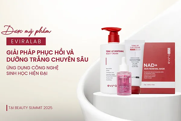 Mặt Nạ Phục Hồi Tái Tạo Và Trẻ Hóa Làn Da Eviralab NAD+ Skin Renewal Mask 10 Miếng