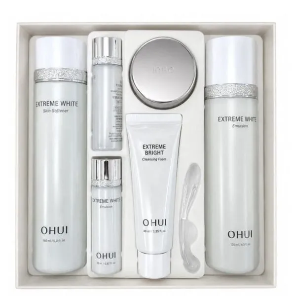 Bộ Dưỡng Sáng Da Ohui Extreme White Cream Special Set 6 Món
