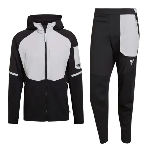 Bộ Quần Áo Nam Adidas Premium Designed For Gameday HG5859/HG5862 Màu Đen Xám Size M