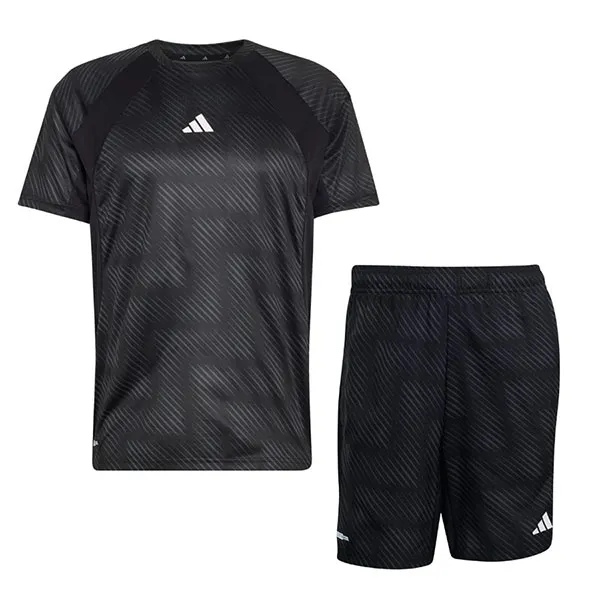 Bộ Quần Áo Nam Adidas Tech Apparel KB3121/KB3123 Màu Đen Size S