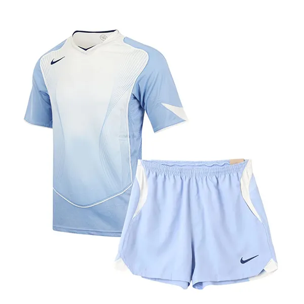 Bộ Quần Áo Tennis/Pickleball Nam Nike Men's Dri Fit Total 90 Jersey Soccer Tee Sports Màu Xanh Pastel Size S
