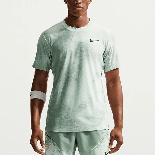 Bộ Thể Thao Pickeball/Tenis Nam Nike Court Slam Tennis T-Shirt IB1016-394 Màu Xanh Lợt Size S
