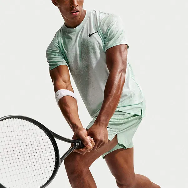 Bộ Thể Thao Pickeball/Tenis Nam Nike Court Slam Tennis T-Shirt IB1016-394 Màu Xanh Lợt Size S