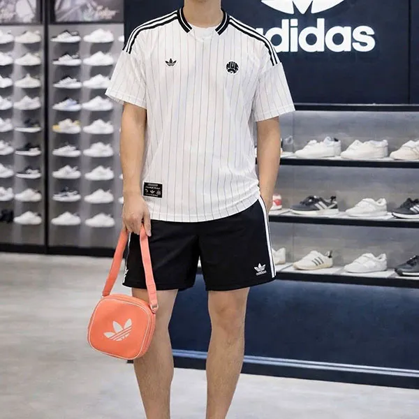 Bộ Thể Thao Pickleball/ Tennis Nam Adidas Adicolor Newcastle United FC Classics Sprinter JM9492/HS2069 Màu Trắng Đen Size S